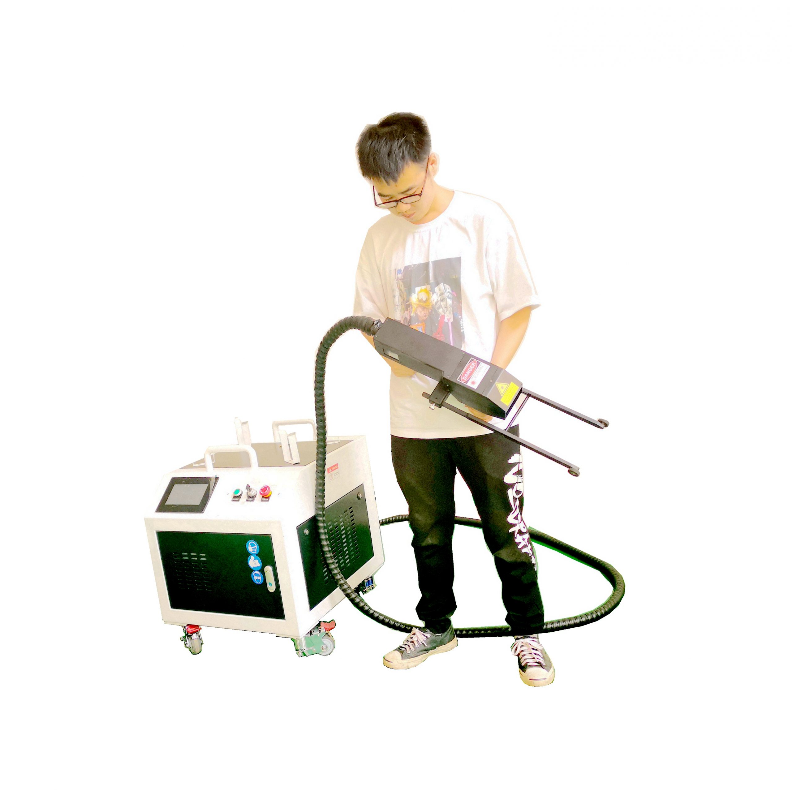 Machine de nettoyage laser automatique industrielle - keslon Leaders du nettoyeur  laser